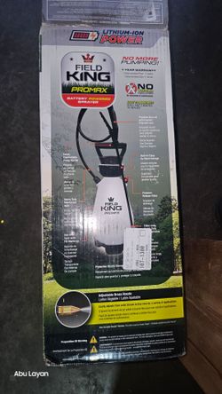 Field King Promax Battery Powered Sprayer