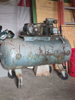 1940s air compressor works