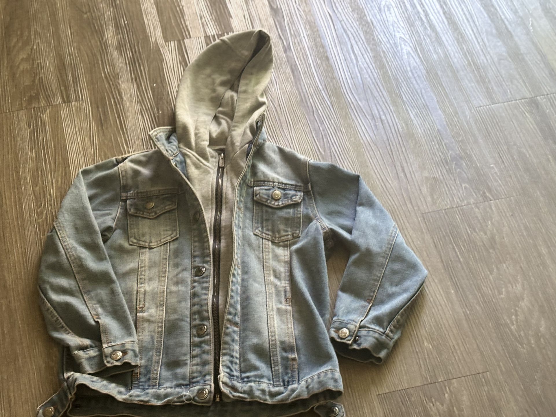 Jean Hooded Jacket