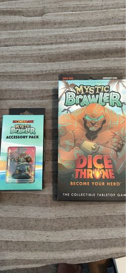 Dice Throne Mystic Brawler and The Alchemist