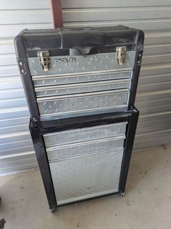 Stack 2pc rolling tool box mint