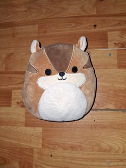Brown Chipmunk Squishmellow 7-8 Inches