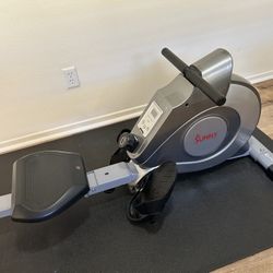 Sunny Rowing Machine With Floor Mat