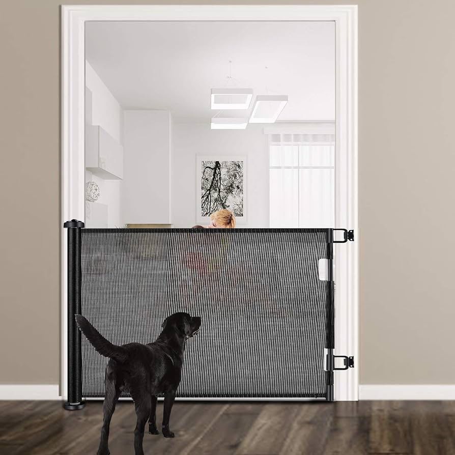 Retractable Baby Gate Dog Gate (New)