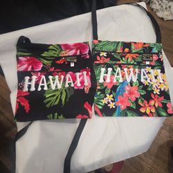 Hawaiian Crossover Cloth Purses Each