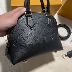 Louis Vuitton Monogram Empreinte Neo Alma BB 2way Bag 2019 (RARE) 