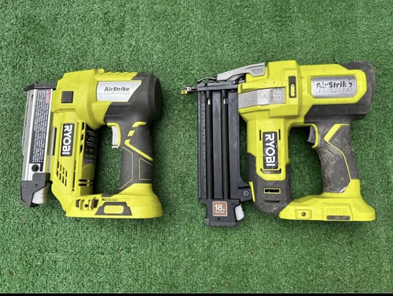 Ryobi 18Ga Brand Nailer & Pin Nailer $100 Each One