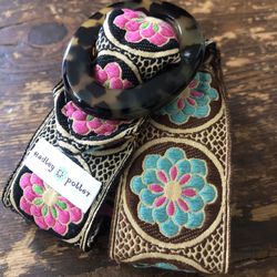 Hadley Pollet Classic Reversible Zinnia Belt
