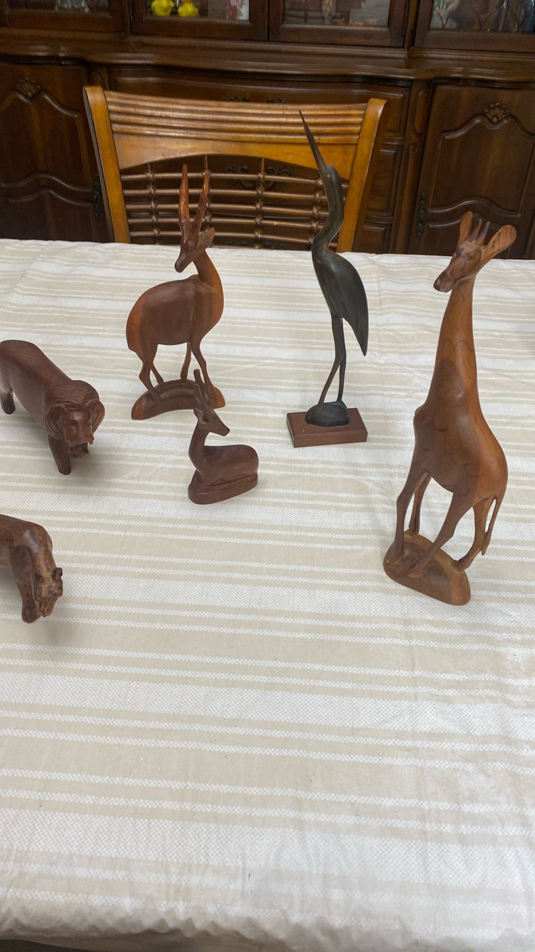 African Wooden Animals