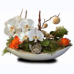 Whimsical Serenity Flower Arrangement 