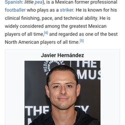 Javier Hernandez El Chicharito Autographed Soccer Jersey