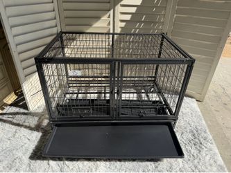 Dog cage big new