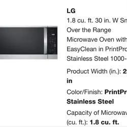 Over Range Microwave