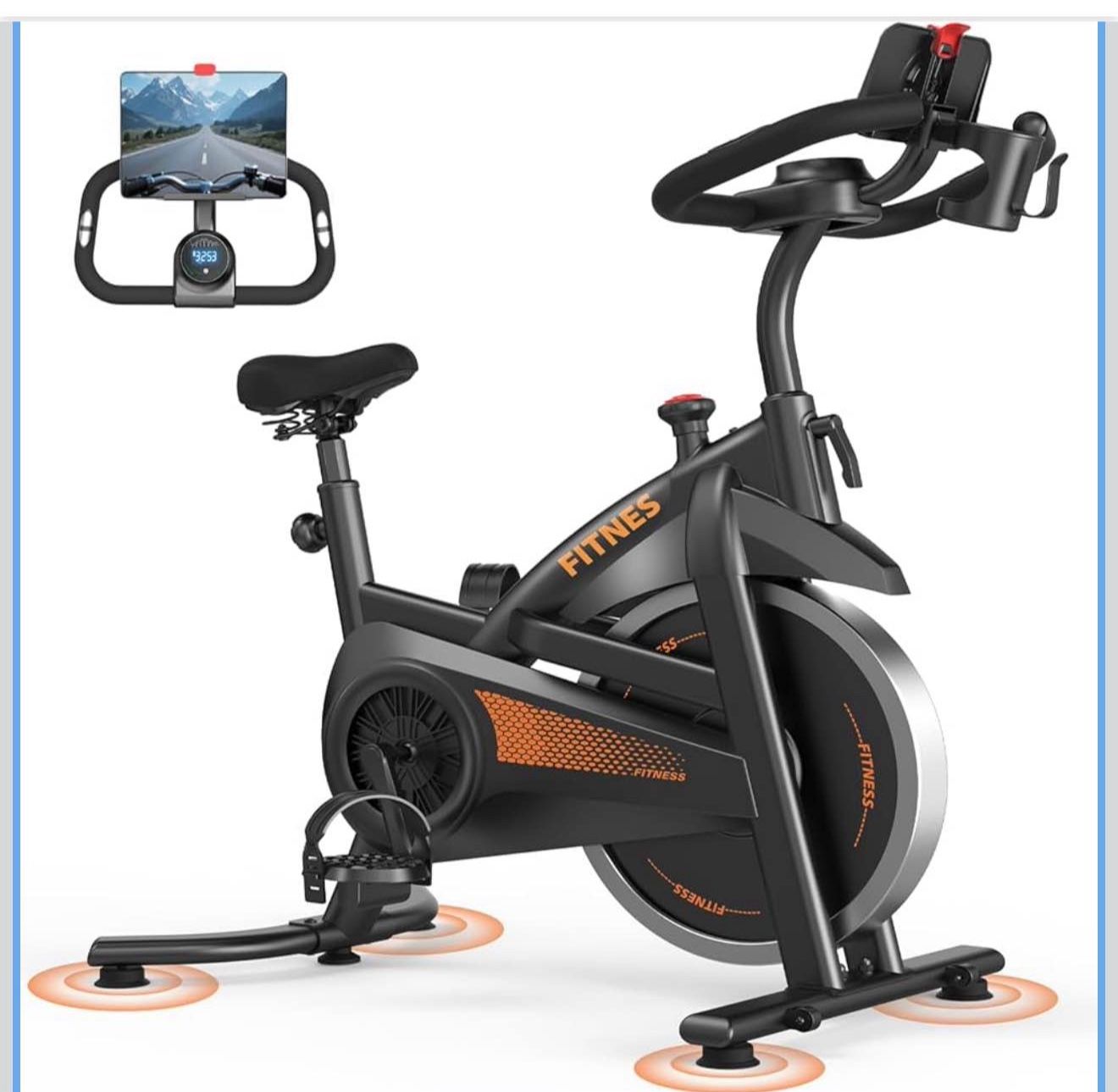 New FITNESS Exercise Bike, Stationary Bikes for Home