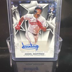 2025 Topps Baseball Stars Rookie Auto Angel Martinez #BSA-AM