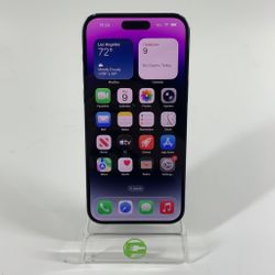 Unlocked Apple iPhone 14 Pro Max 128GB 26.3 Deep Purple MQ8R3LL/A