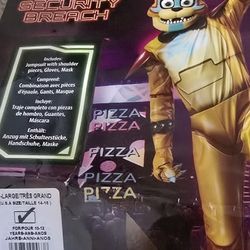 GLAMROCK COSTUME FIVE NIGHTS AT FREDDYS
