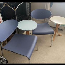 Izzy Chairs  2 $27 Each Tables $18 Ea. Other Things 30$-100$ Priced Sep