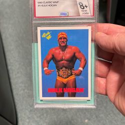 Merry Christmas with this 1990 classic WWF Hulk Hogan card