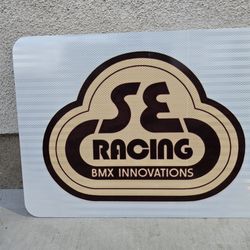 SE racing BMX Aluminum traffic road Sign