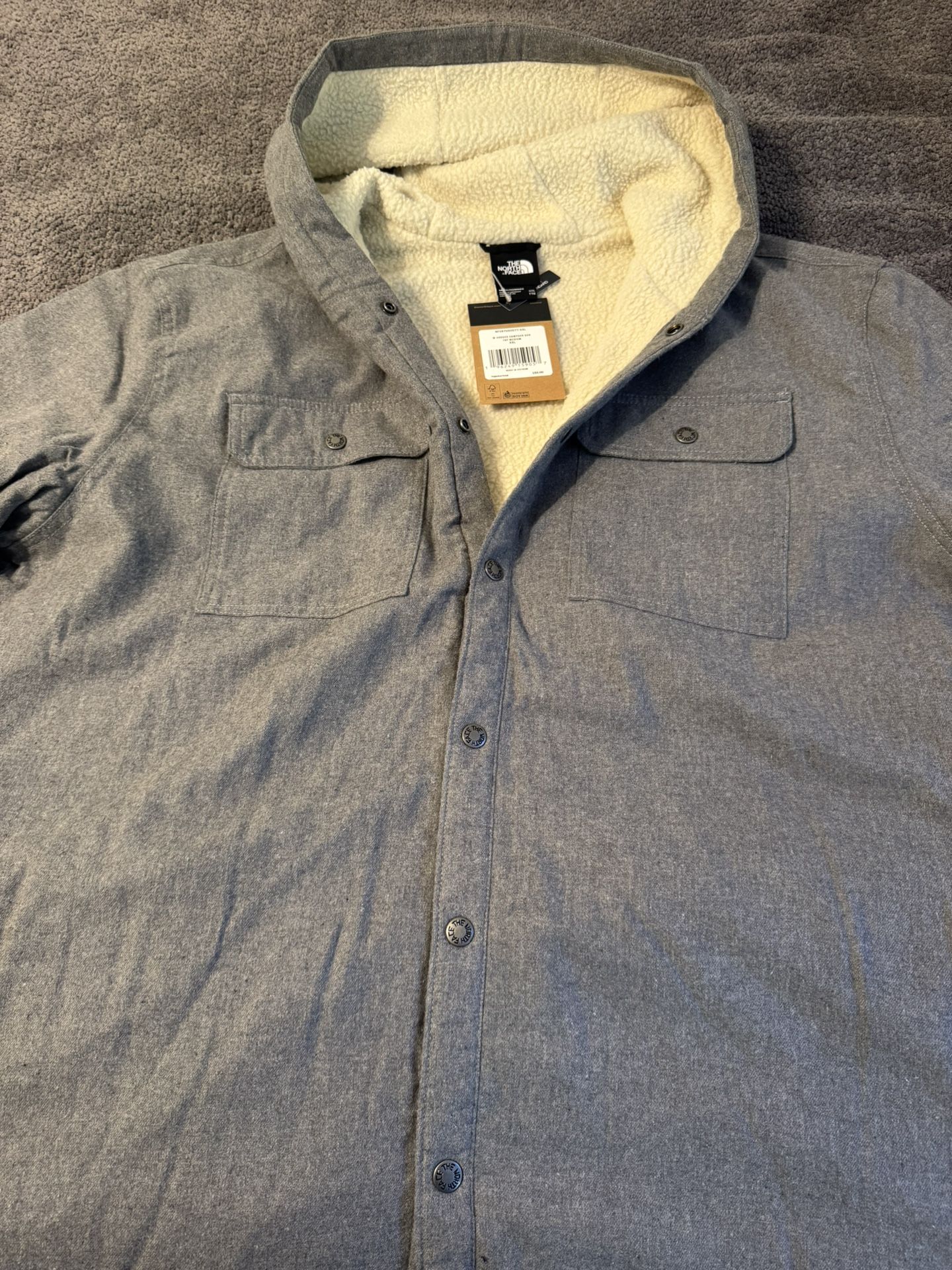 TNF Hooded Sherpa Shirt