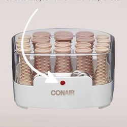 Conair Hot Curlers Compact Multi Size Curlers Used Works Great 