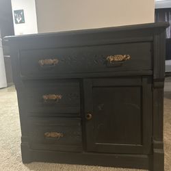 Antique Wood Dresser
