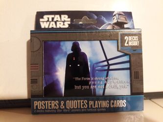 NEW STAR WARS DOUBLE DECK