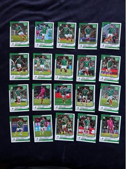 Panini INTL 2026 Mexico National Team Soccer Cards 20-Card Lot Including Mora