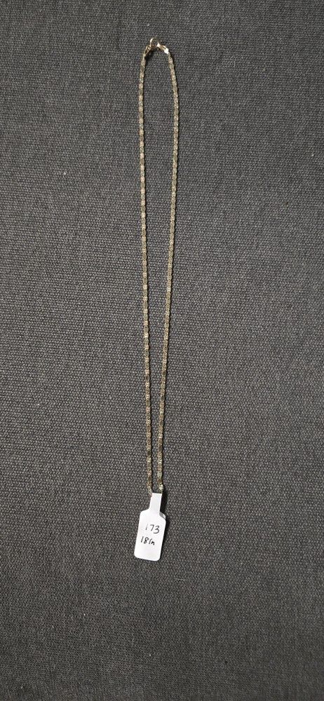 14k Gold Mirror Chain