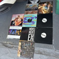 10 Vinyl Pop Records $50 