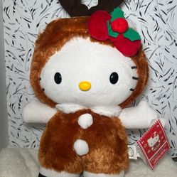 Hello Kitty Reindeer Greeter