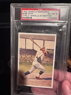 1932 Babe Ruth Baseball Card