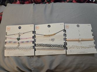 New. (10) Girls Chokers.