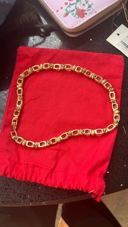 Swarovski Necklace Two Sided 