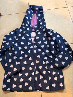 Girls rain jacket size 7