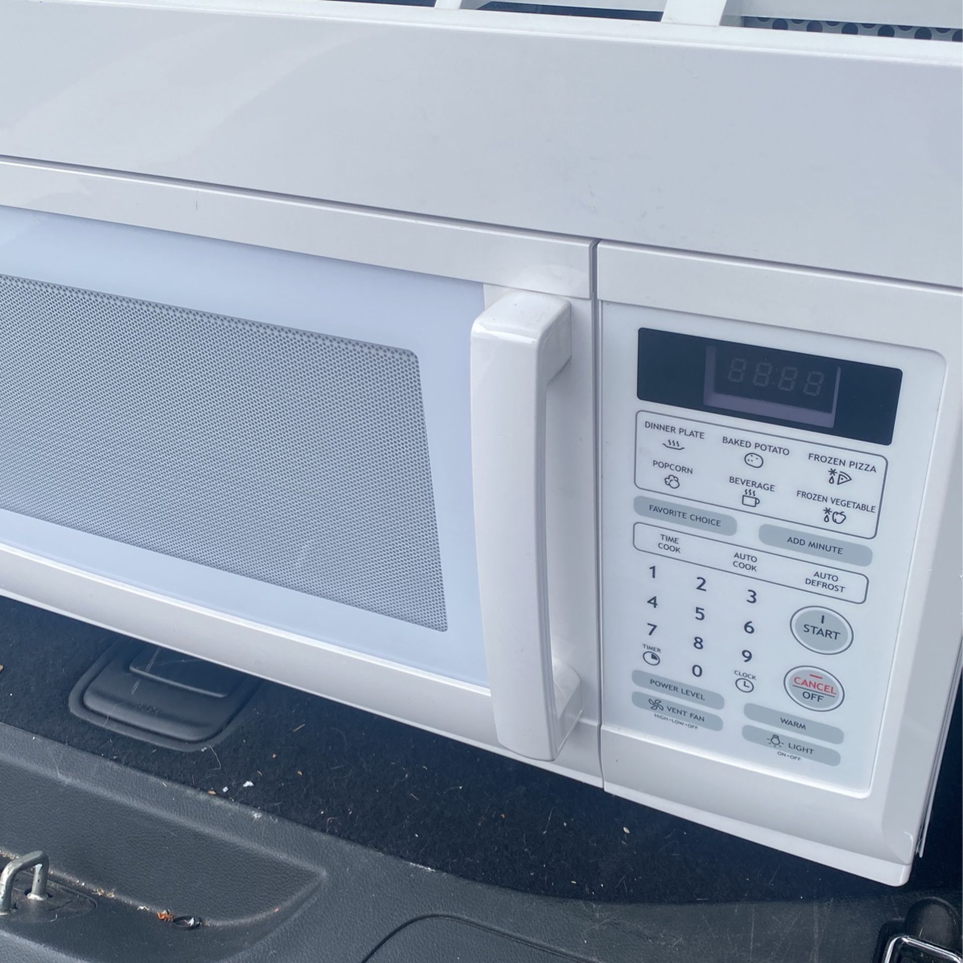 Microwave Oven (install)