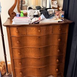 Antique Dresser Solid Wood From The Early 1900’s