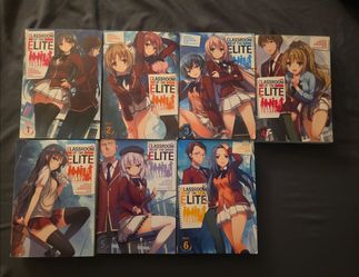 Classroom of the Elite vol 1 to 6 Light Novels