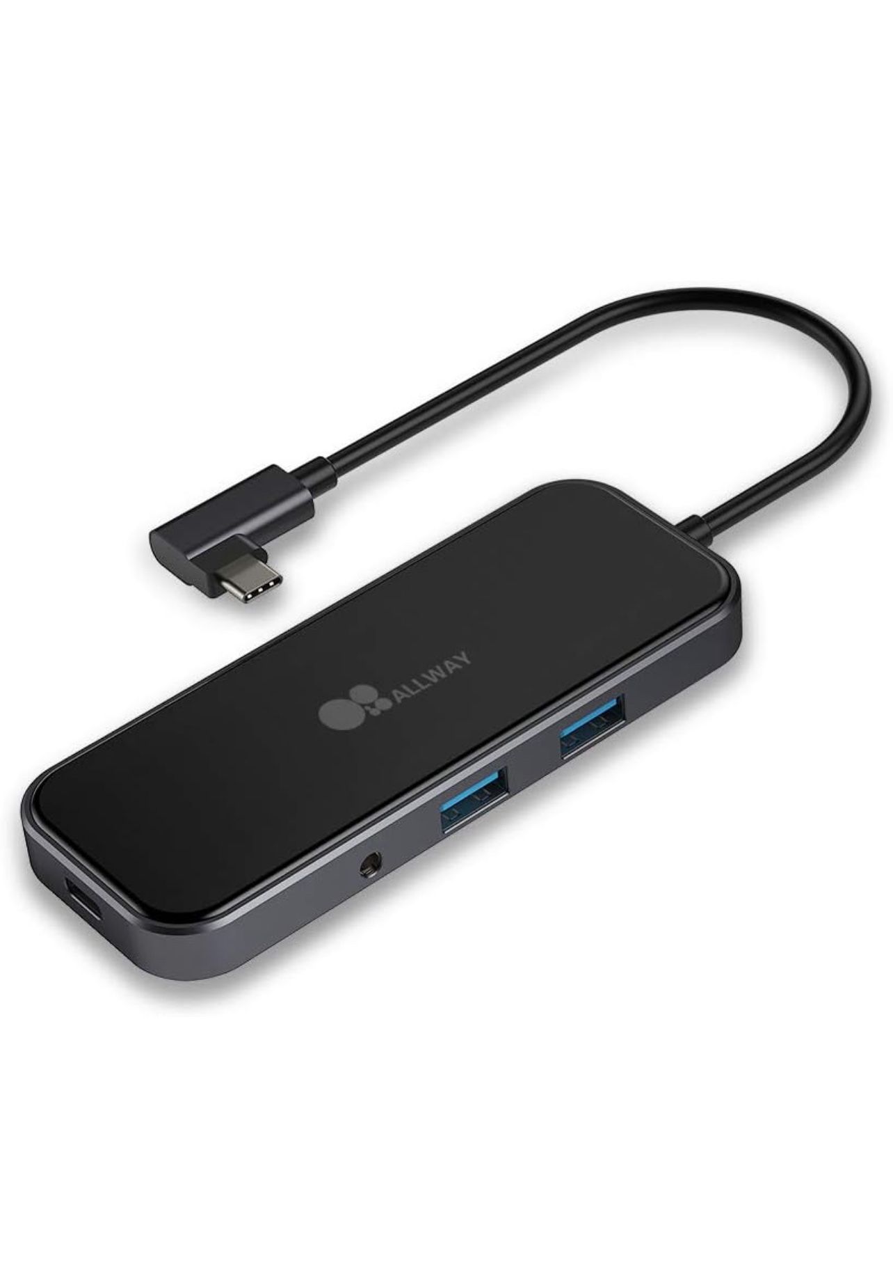 USB C Hub Adapter, 8 in 1 USB C Adapter with 4K USB C to HDMI,60W Power Delivery,SD/TF Card Reader,2 USB 3.0 Ports,USB C Data Port,3.5mm Audio /Mic f