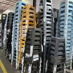 Brand New Industrial Metal Bar Stools 24” Or 30” $20/ea