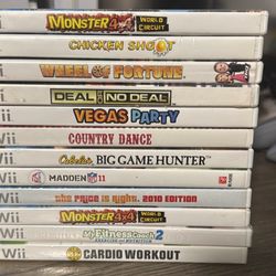 Nintendo Wii Games 