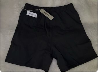 Fear of God Essentials Black Shorts