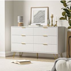 New beautiful white dresser