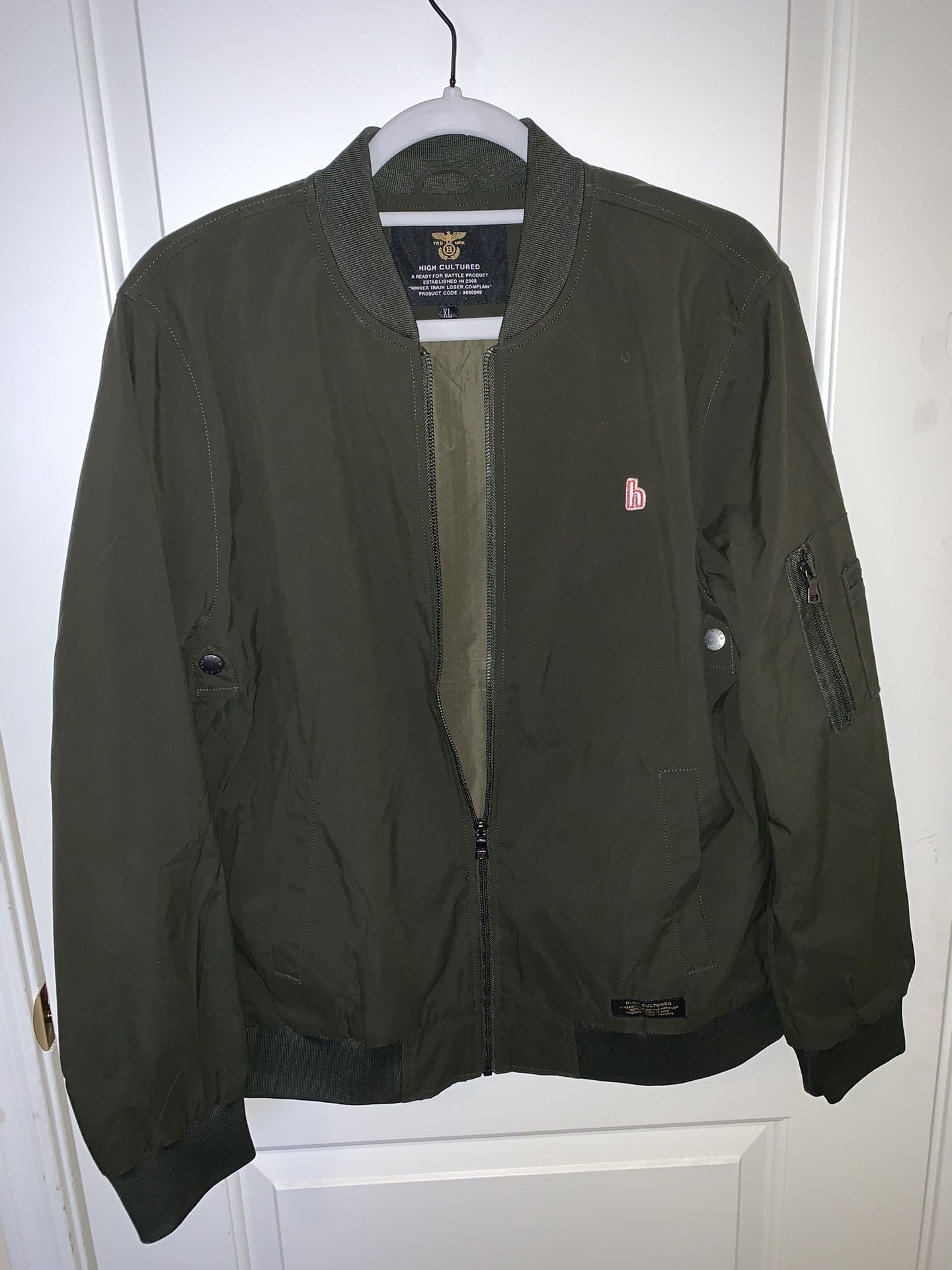 Green Bomber Jacket