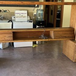 $175.00 Oak King Size Bedroom Set 