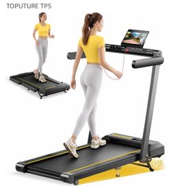NEW IN BOX Toputure 12” incline Foldable Treadmill Walking Pad