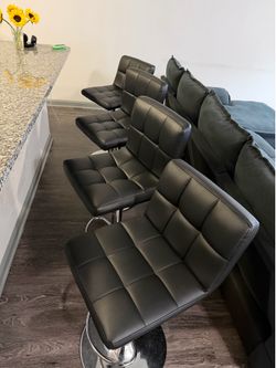 4 Bar stools OBO
