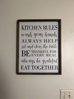 Kitchen Frame 