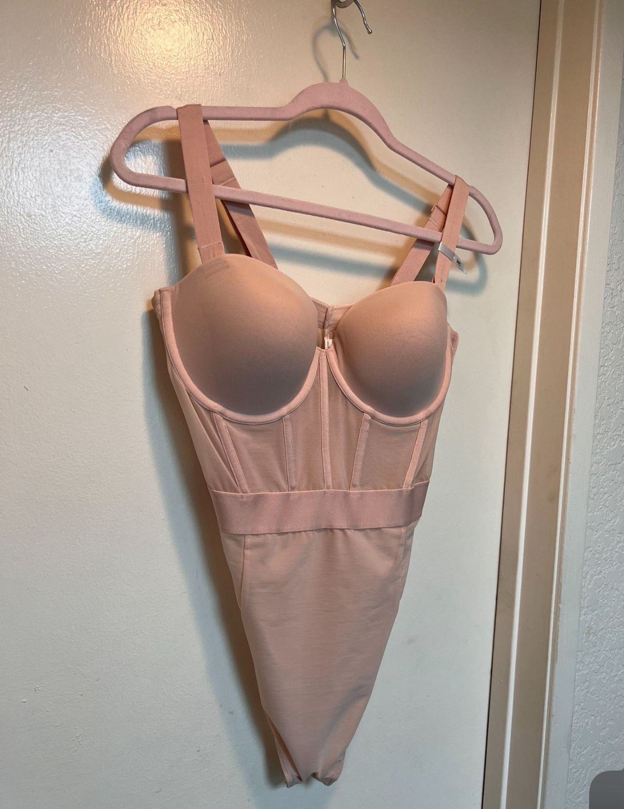 38 C Corset Style Bodysuit With Adjustable Straps. 